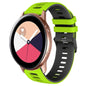 20mm Two-Color Silicone Watch Band