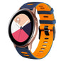 20mm Two-Color Silicone Watch Band