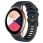 20mm Two-Color Silicone Watch Band
