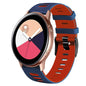 20mm Two-Color Silicone Watch Band