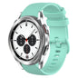 20mm Plaid Solid Color Silicone Watch Band