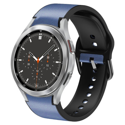 20mm Silicone Adhesive Leather Watch Band