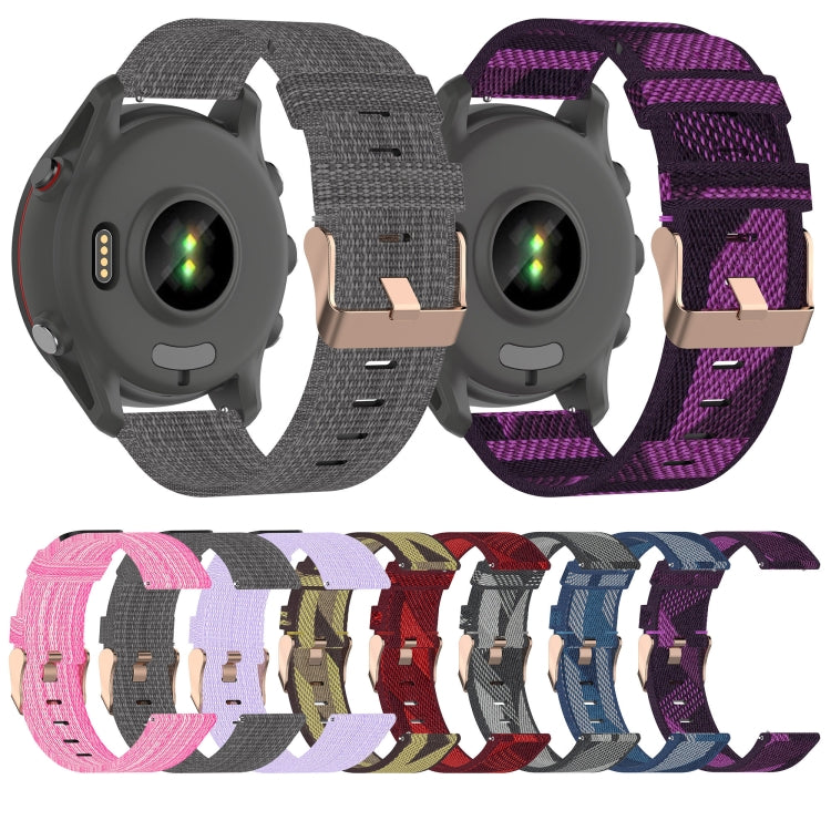 20mm Nylon Woven Watch Band