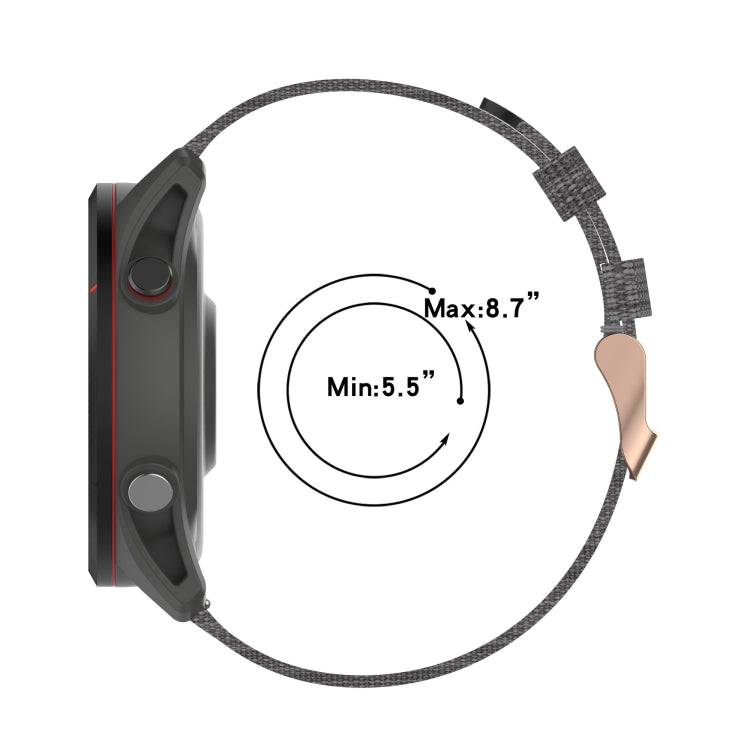 20mm Nylon Woven Watch Band