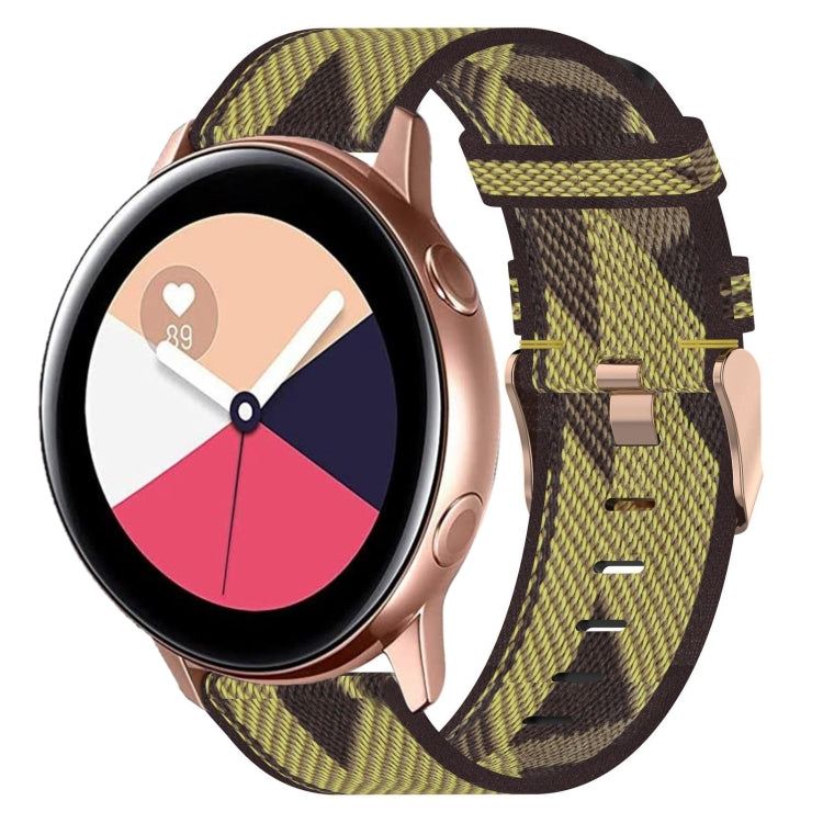 20mm Nylon Woven Watch Band