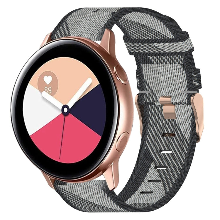 20mm Nylon Woven Watch Band