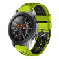 22mm Two-Color Breathable Silicone Watch Band