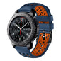 22mm Two-Color Breathable Silicone Watch Band