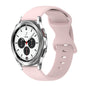 20mm Butterfly Buckle Solid Color Silicone Watch Band