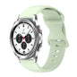 20mm Butterfly Buckle Solid Color Silicone Watch Band