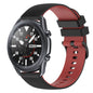 22mm Checkered Two-Color Silicone Watch Band