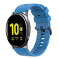 20mm Solid Color Soft Silicone Watch Band