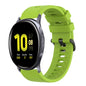 20mm Solid Color Soft Silicone Watch Band