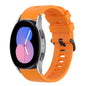 20mm Solid Color Soft Silicone Watch Band