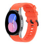 20mm Solid Color Soft Silicone Watch Band