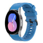 20mm Solid Color Soft Silicone Watch Band