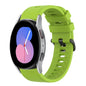 20mm Solid Color Soft Silicone Watch Band