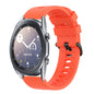 22mm Solid Color Soft Silicone Watch Band