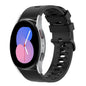 22mm Solid Color Soft Silicone Watch Band