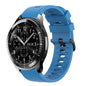 22mm Solid Color Soft Silicone Watch Band