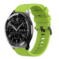 22mm Solid Color Soft Silicone Watch Band