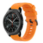 22mm Solid Color Soft Silicone Watch Band