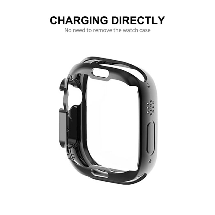 ENKAY Transparent TPU Case with Screen Film For Apple Watch Ultra 3 / 2 / 1 49mm