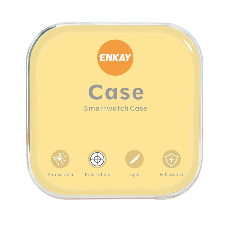 ENKAY Transparent TPU Case with Screen Film For Apple Watch Ultra 3 / 2 / 1 49mm