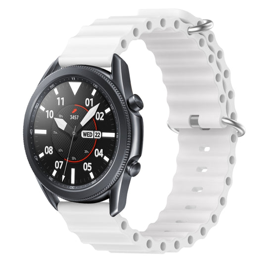 22mm Ocean Style Silicone Solid Color Watch Band