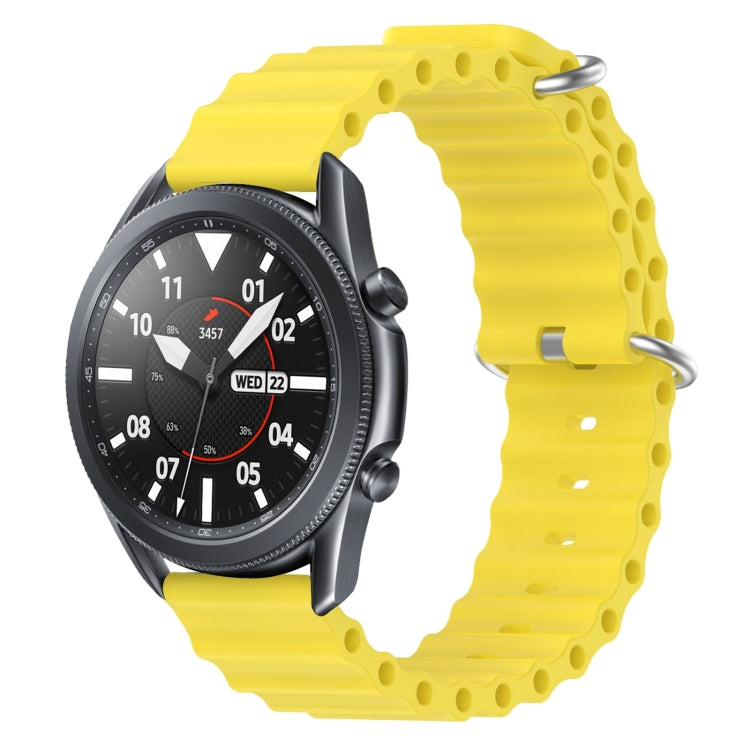 22mm Ocean Style Silicone Solid Color Watch Band