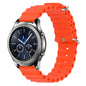22mm Ocean Style Silicone Solid Color Watch Band