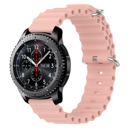 22mm Ocean Style Silicone Solid Color Watch Band