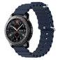 22mm Ocean Style Silicone Solid Color Watch Band