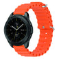 20mm Ocean Style Silicone Solid Color Watch Band