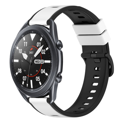 22mm Two-Color Silicone Watch Band