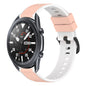 22mm Two-Color Silicone Watch Band