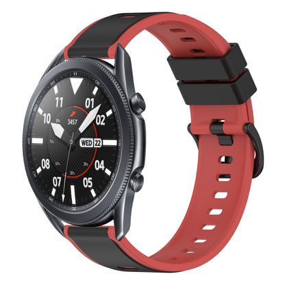 22mm Two-Color Silicone Watch Band