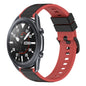 22mm Two-Color Silicone Watch Band