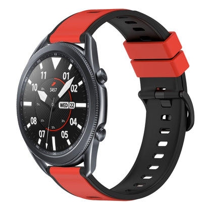 22mm Two-Color Silicone Watch Band