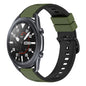22mm Two-Color Silicone Watch Band