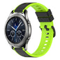 22mm Two-Color Silicone Watch Band