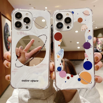 Color Painted Mirror Phone Case