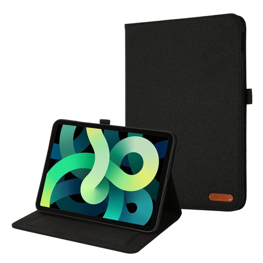Fabric Leather Tablet Case with Name Card Clip