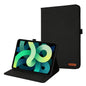 Fabric Leather Tablet Case with Name Card Clip