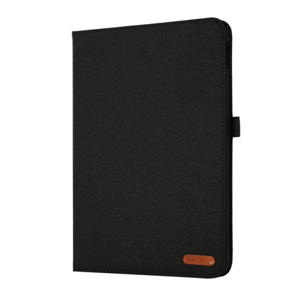 Fabric Leather Tablet Case with Name Card Clip