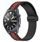 22mm Folding Magnetic Clasp Silicone Watch Band