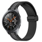 22mm Folding Magnetic Clasp Silicone Watch Band