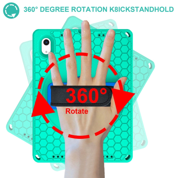 360 Rotation Stand EVA Hard PC Tablet Case with Strap