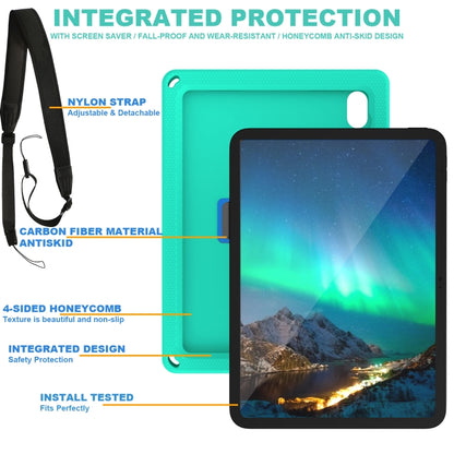 360 Rotation Stand EVA Hard PC Tablet Case with Strap