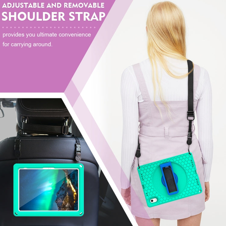 360 Rotation Stand EVA Hard PC Tablet Case with Strap